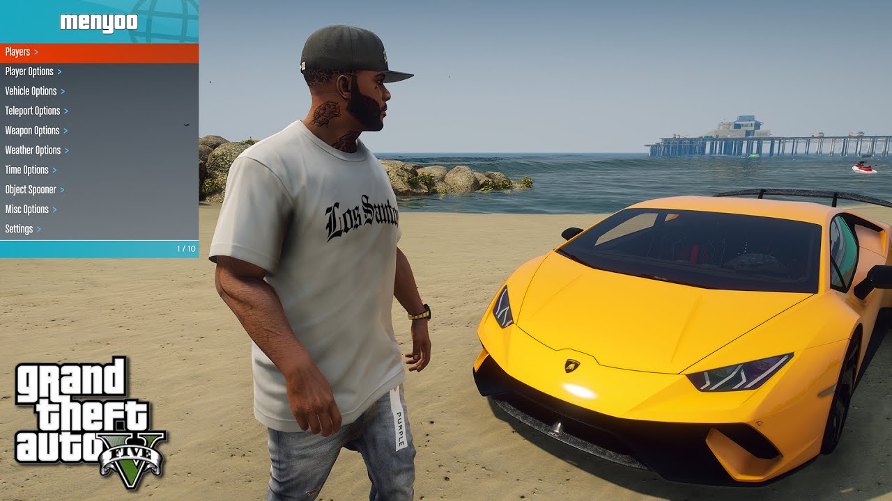 Menyoo PC [Single-Player Trainer Mod] For Gta V