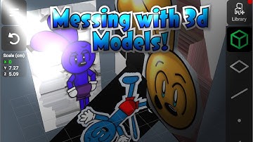 Messing around with 3d models! :)