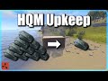 Pay 90 less hqm upkeep with this trick in rust