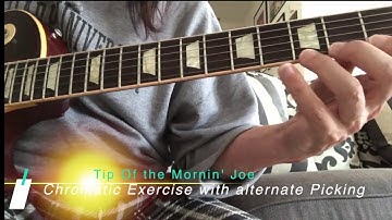 Chromatic Exercise with Alternate Picking | Gibson Les Paul | Joe Mass