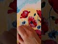 ¡Solo Servilleta y Pastel! Las Amapolas Más Hermosas que Pintarás Este Año