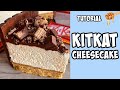 No Bake KitKat Cheesecake! Recipe tutorial #shorts