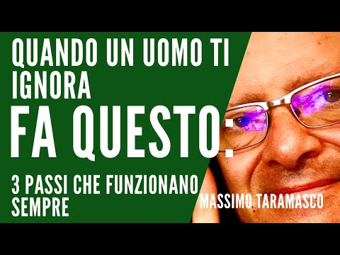 Video: Come trattare con un fidanzato che ti ignora (per uomini)