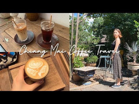 Travel vlog #2 Chiang Mai famous Cafe, food, Thailand traditional house, Chiang Mai coffee shop