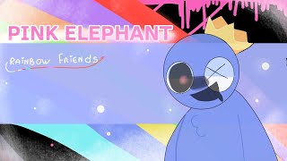 pink elephant meme//rainbow Friends 2 🌟//•Flipaclip animation •//#rainbowfriends 🌟✨