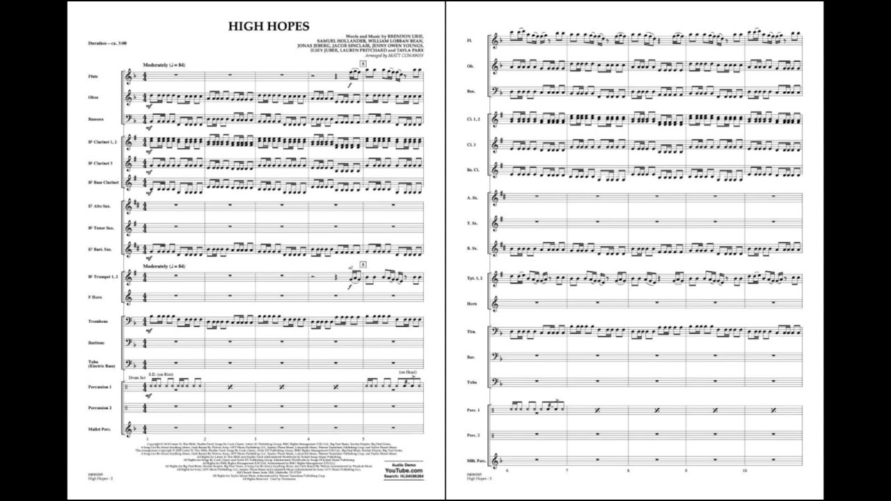 High Hopes Hal Leonard Online