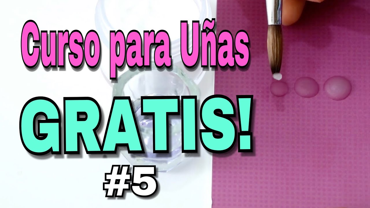 Clase #5 COMO REALIZAR UN RETOQUE EN UÑAS ACRÍLICAS 💖 REFILL