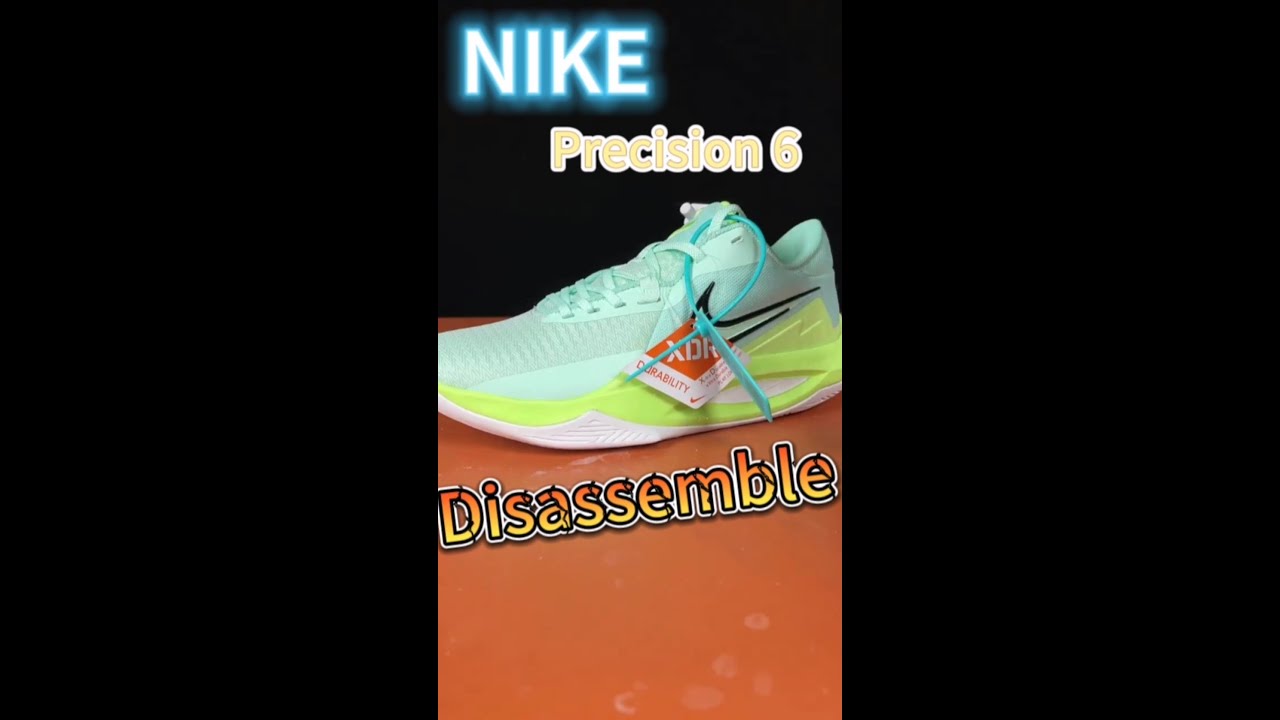 Disassemble A Pair 100 Dollars Nike Precision 6 Basketball Shoes YouTube