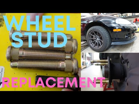 Wheel stud replacement - Mazda Miata