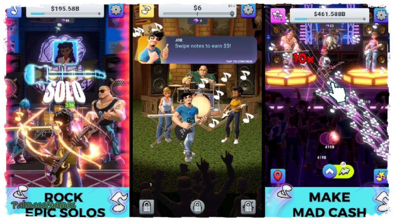 Concert Kings Idle Music Tycoon Gameplay Android | New Mobile Game - YouTube