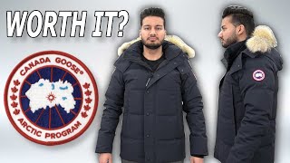 IS CANADA GOOSE WORTH IT IN 2024??? | Wyndham Parka Unboxing & On Body Review