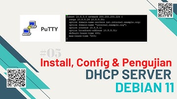 Install, config & pengujian DHCP Server Debian 11 || Dhcp client windows 11 #debian11 #vmwareesxi