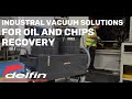 Industrial vacuum cleaner for metalworking lubricating oil recovery | TC220 MPI