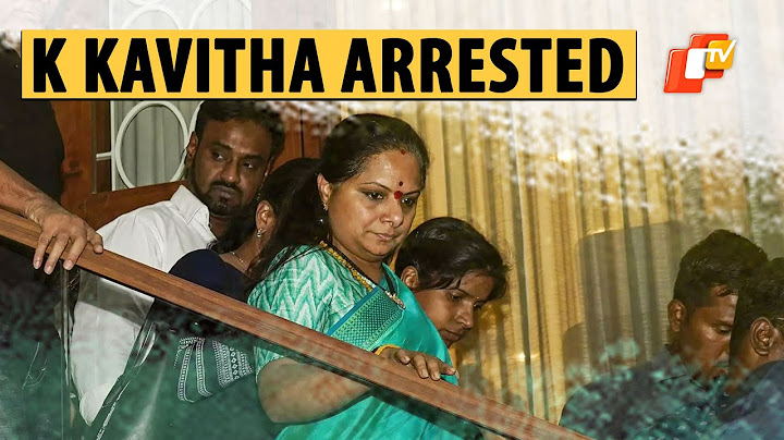 ED Arrests BRS Leader K Kavitha From Her Hyderabad Home In Connection With Delhi Excise Policy Scam