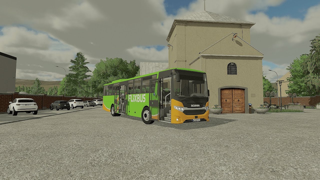 Scania Interlink in FLIXBUS-Lackierung