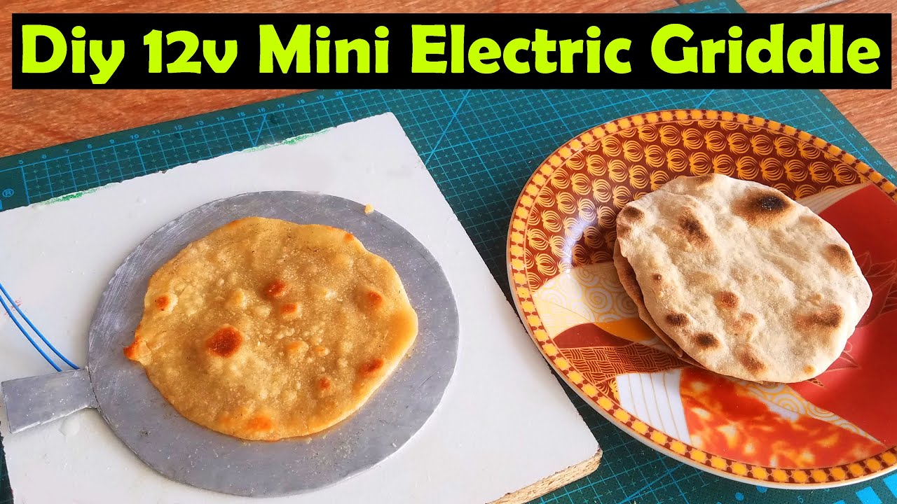 Diy Mini Electric Griddle, Electric Hotplate, Electric Frying Pan, Electric  Roti Maker, 2022 project 