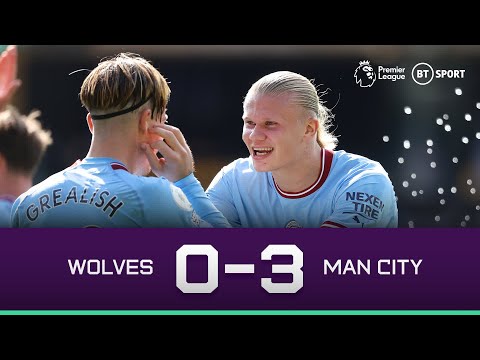 Wolves v man city (0-3) | haaland scores again in dominant city win | premier league highlights