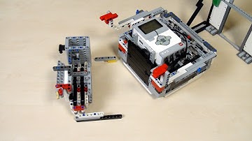 Improving FLL Robot Game. Task. Lift with a Rack