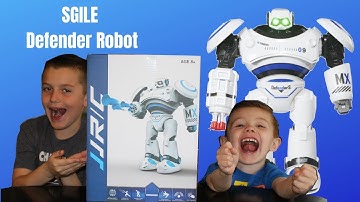 SGILE Defender Robot, large robot remote control RC for  fighting and dancing