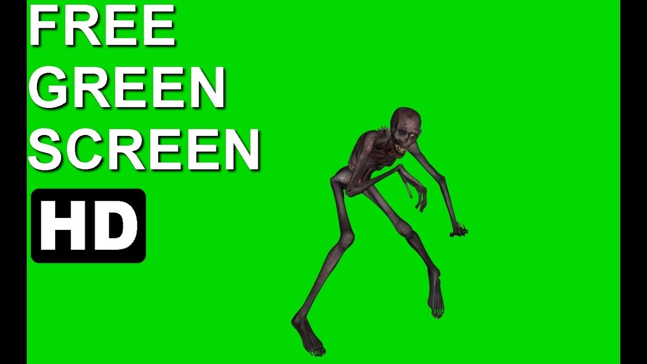 FREE HD Green Screen ZOMBIE STANDING UP YouTube