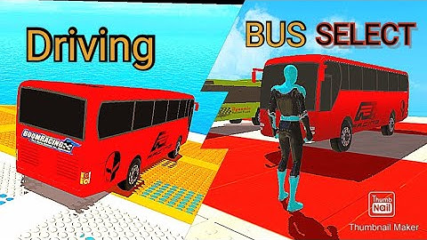 Bus Simulator Bus Stunt | Impossible Bus Stunt Driving | Android Gameplay