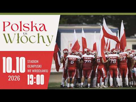 Polska vs. Włochy | Mistrzostwa Europy IFAF | 10.10.2026 | NA ŻYWO