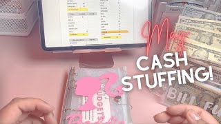 Beginner Friendly Cash Stuffing | May 2021 | Paycheck #4 | Entrepreneur | Boutique Owner | EComm