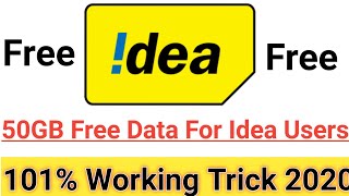 ⚡Idea Free 50GB Data Offer 2020 |🔥Free Data For All Idea Users |⚡101% Working Trick 2020 | screenshot 3