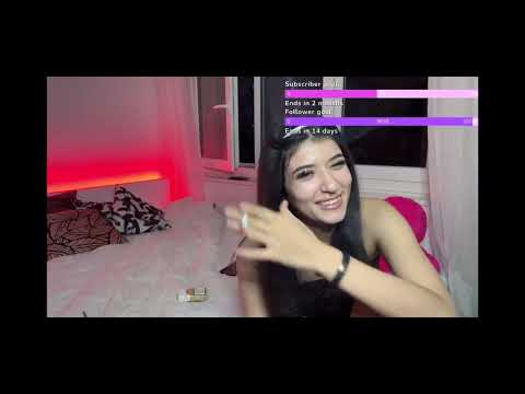 Young Italian Girl Smoking on Stream