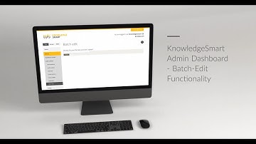 KS Admin - Batch Edit Functionality