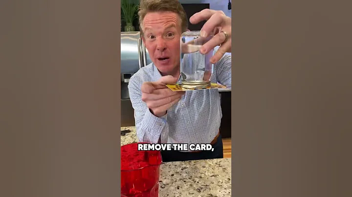 The Levitating Water Experiment.... What's the secret? #water #science #isitice