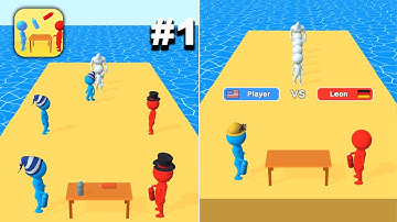 Bottle Flip Clash - New Release - Hyper Hybrid Casual - Gameplay Walkthrough (iOS & Android)