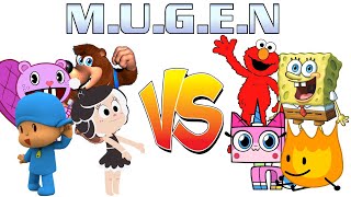 Mugen Equipo Banjo Vs Equipo Elmo