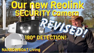 REVISED! NARROWBOAT Living  Reolink Duo 2  180° Review! To include GDPR info Ep73