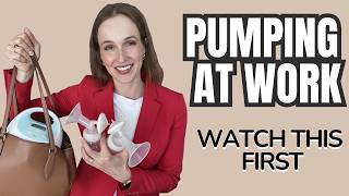 Pumping At Work For the First Time - Watch This Before You Go Back To Work After Maternity Leave