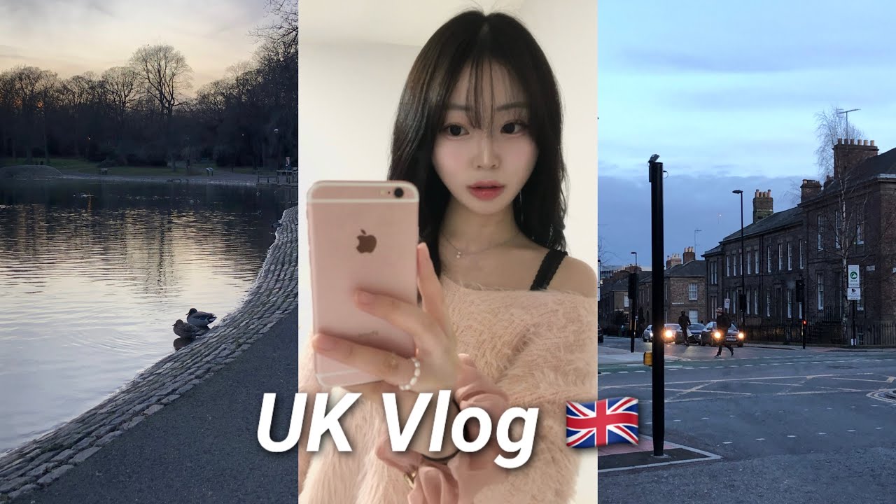 Vlog 교환학생 브이로그ㅣ매일 비 오는 나라 영국 .. ~ 🌀 • 기숙사 탐방 • 교환학생 꿀팁 • 불닭볶음면 먹방 🤤💦
