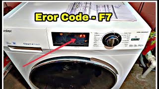 Haier Front load washing machine Eror code F7