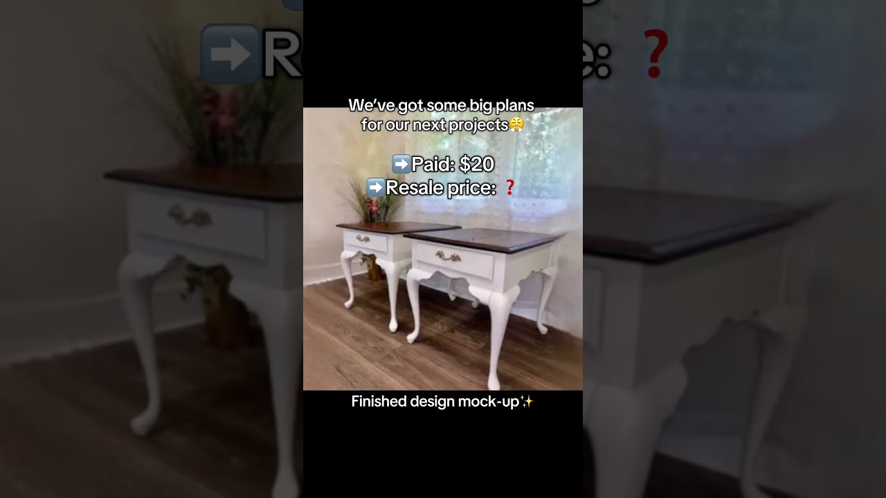Watch This 10 Thrifted Nightstand Transform Into A Showstopper FurnitureFlip DIYHomeDecor Shorts