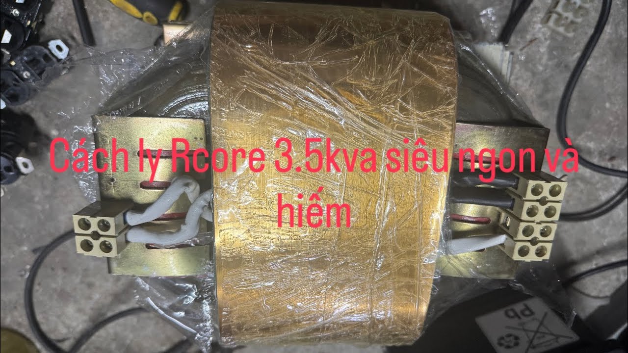 Review em cách ly hàng khủng Rcore 3.5kva siêu hiếm - YouTube