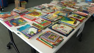 6 News Book Drive sees hundreds of children's books donated