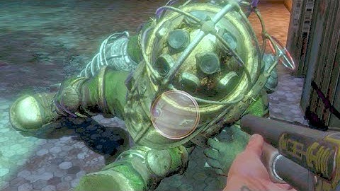 Bioshock Remastered Part 5 Steinman Boss Fight & Big Daddy Fight