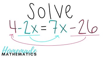 Solving Equations with X on Both Sides | Variable on both sides | Algebra Help