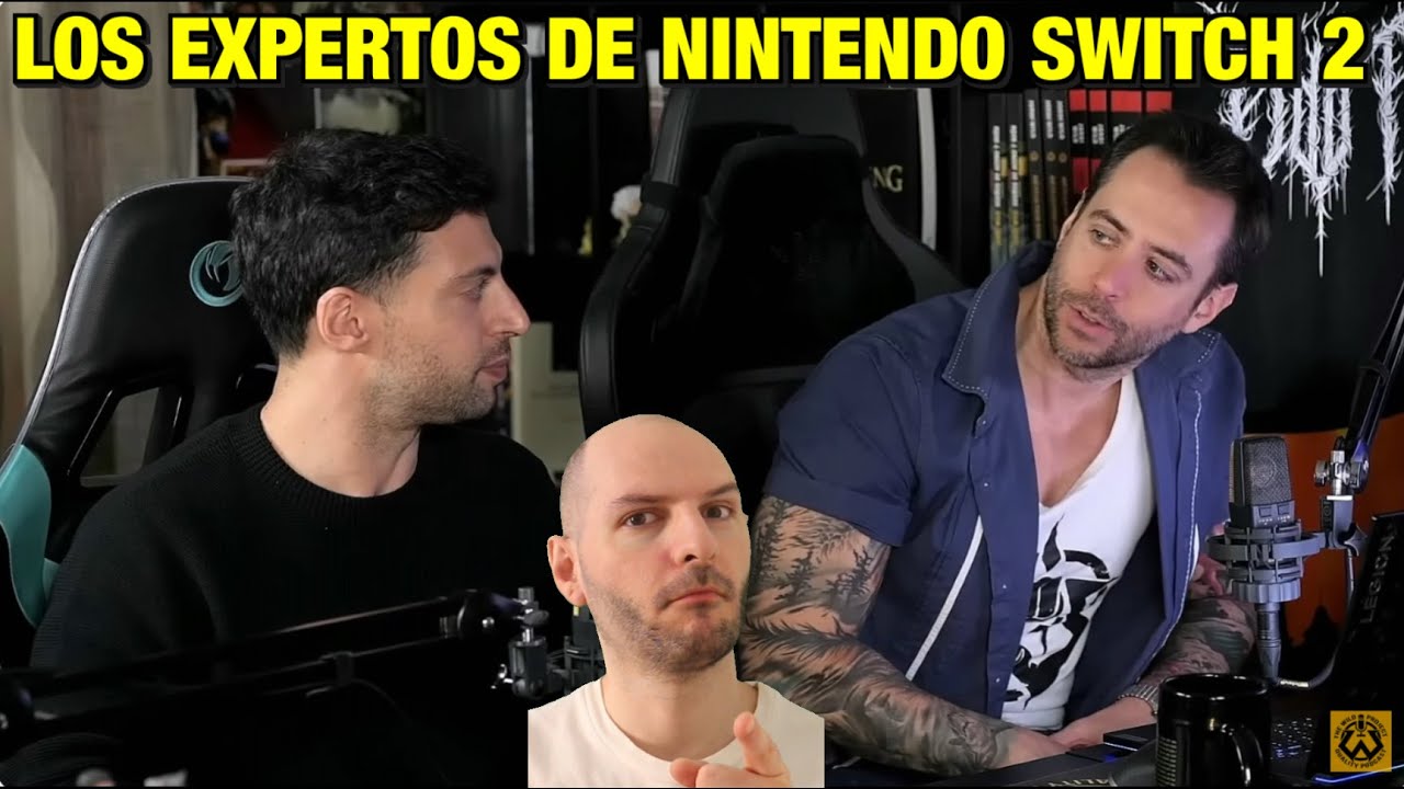 ¡¡JORDI WILD Y NATE GENTILE HABLANDO DE NINTENDO SWITCH 2 DEBO DE DOMARLOS!! - Sasel - videojuegos