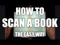 How to scan a book the easy way! CZUR Aura and ET16 Plus Review and Overview