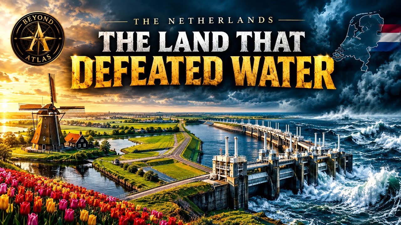 How the Dutch Built a Country Below Sea Level | The Netherlands - YouTube