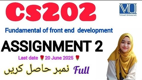 CS202 ASSIGNMENT 2 SOLUTION 2025 ||CS202 ASSIGNMENT 2 2025 ||#cs202 #assignment  #2025