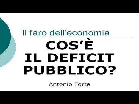 Video: Che cos'è un deficit di bilancio?