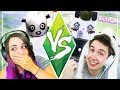 Sims Build VS Challenge w/ LaurenzSide! (Panda Edition)