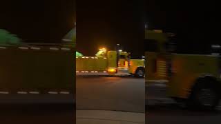 Semi truck accident