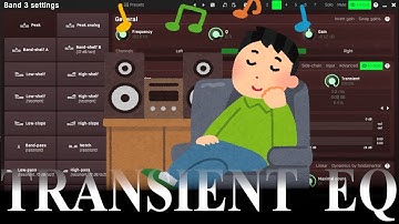 Transient Dynamics in MAutodynamicEQ